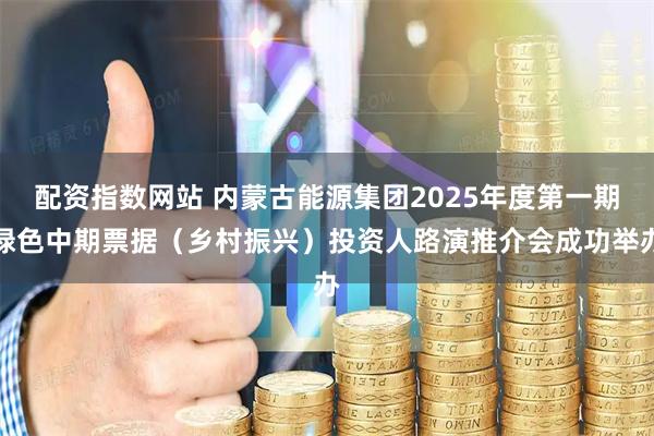 配资指数网站 内蒙古能源集团2025年度第一期绿色中期票据（乡村振兴）投资人路演推介会成功举办